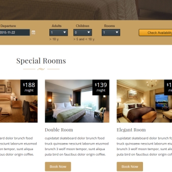 Booking Hotel portal